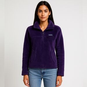 Patagonia Re Tool Snap T Pullover Fleece Sweater In Purple Size XS